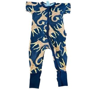 Bonds Blue and Yellow Giraffe Kids Pajamas